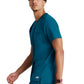 Men's Three-Pocket Round Neck Thesis Scrub Top