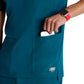 Men's Three-Pocket Round Neck Thesis Scrub Top