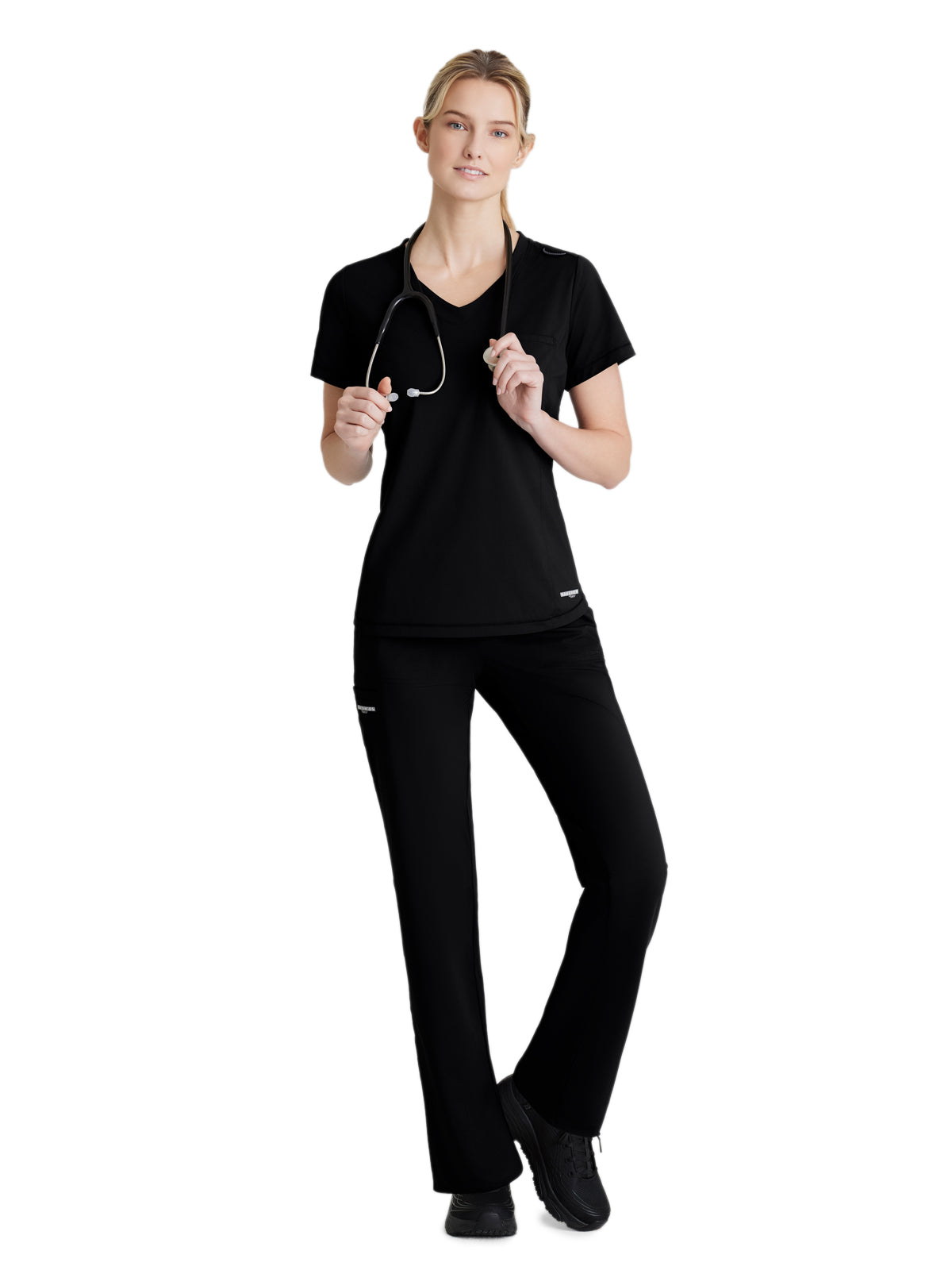 Women's 1 Pocket Tulip Hem Flow Top