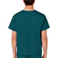 Unisex Double-Pocket V-Neck Top - 100 - Caribbean