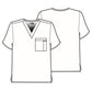 Unisex Double-Pocket V-Neck Scrub Top