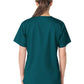 Women's Four-Pocket V-Neck Top - 101 - Caribbean