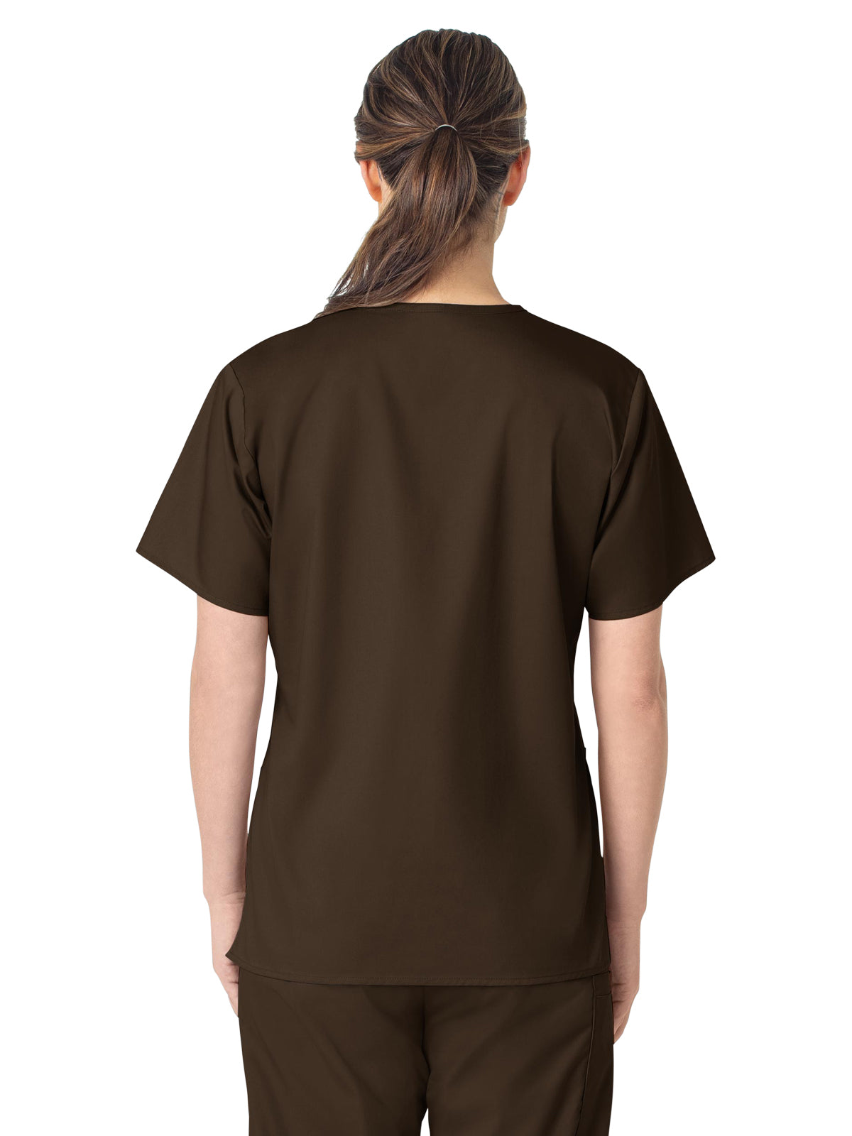 Women's Four-Pocket V-Neck Top