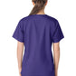 Women's Four-Pocket V-Neck Top - 101 - Grape