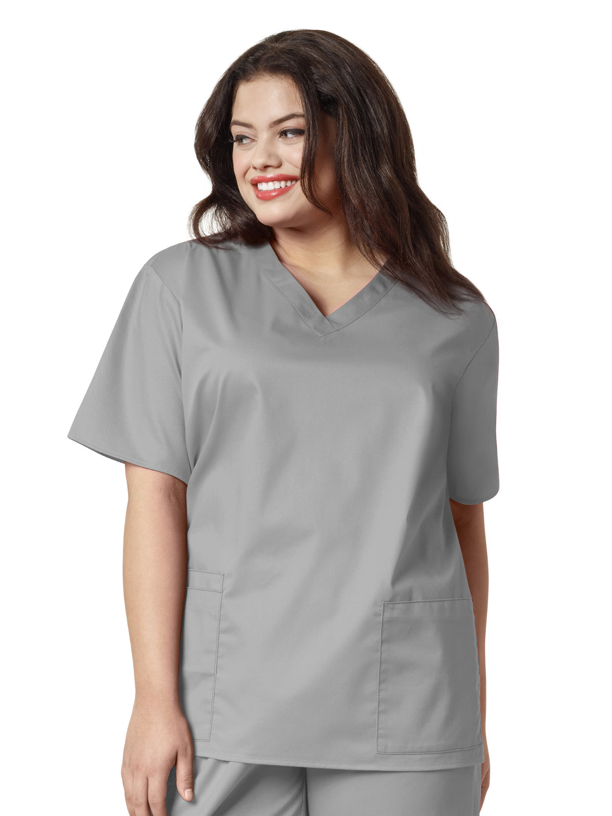 Women's Four-Pocket V-Neck Top