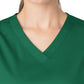 Women's Four-Pocket V-Neck Top - 101 - Hunter