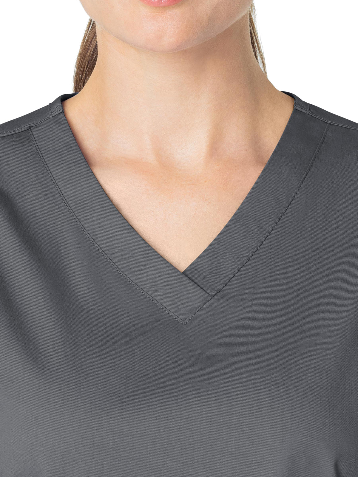 Women's Four-Pocket V-Neck Top