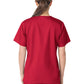 Women's Four-Pocket V-Neck Top - 101 - Red