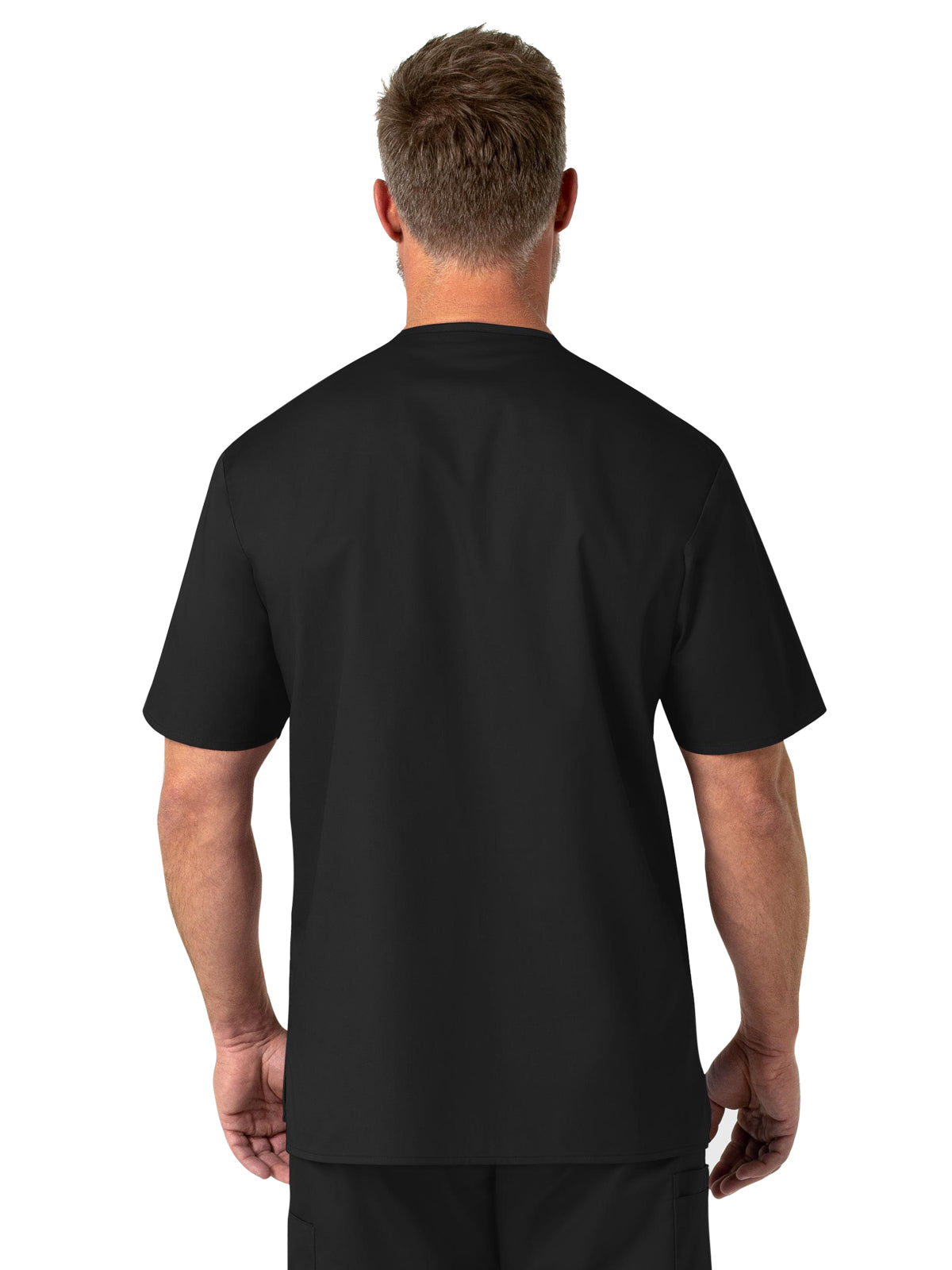 Men's Four-Pocket Modified V-Neck Top