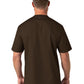 Men's Four-Pocket Modified V-Neck Top - 103 - Chocolate