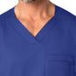 Men's Four-Pocket Modified V-Neck Top - 103 - Galaxy Blue