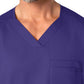 Men's Four-Pocket Modified V-Neck Top - 103 - Grape