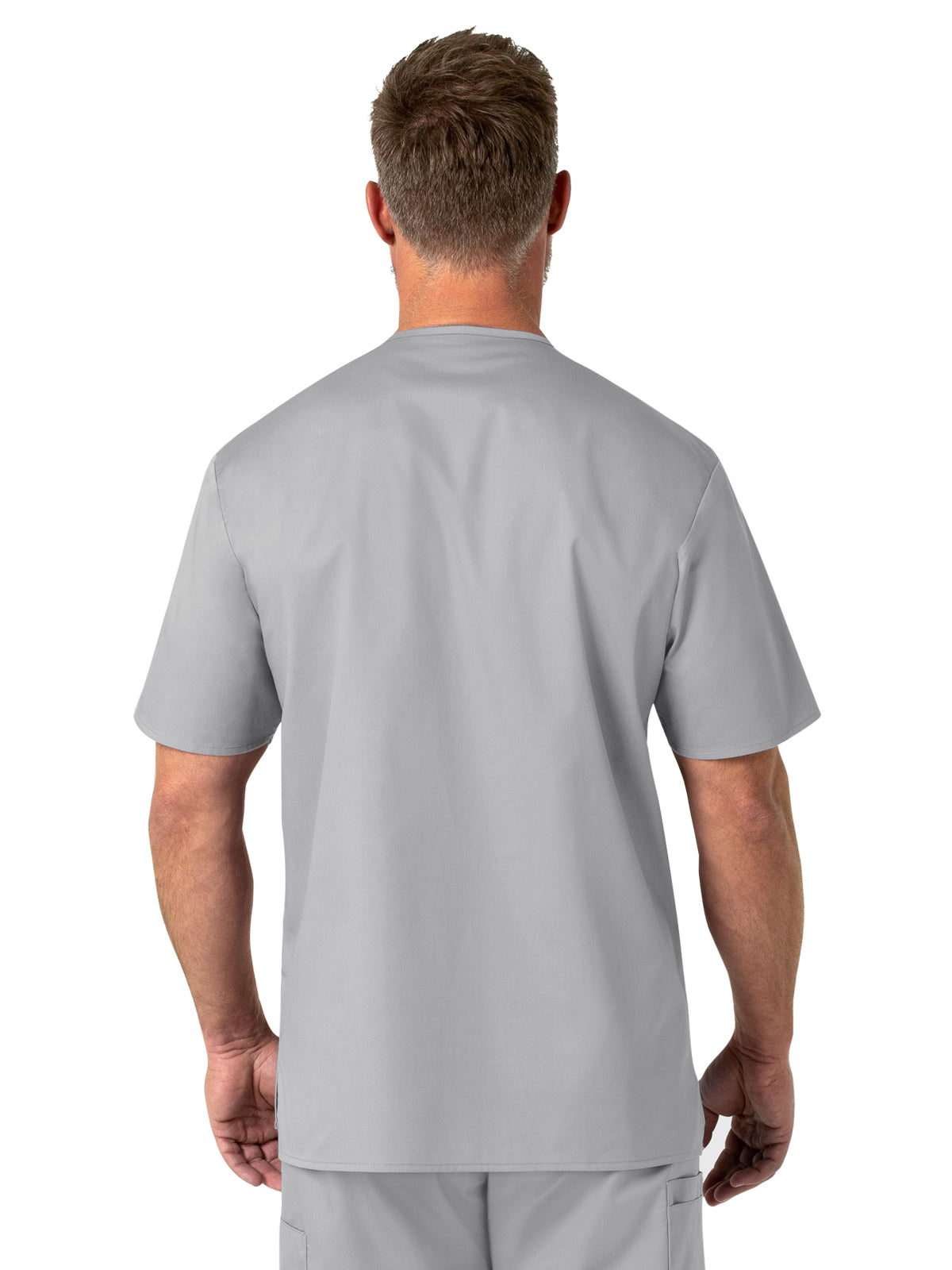 Men's Four-Pocket Modified V-Neck Top