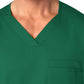 Men's Four-Pocket Modified V-Neck Top - 103 - Hunter