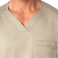 Men's Four-Pocket Modified V-Neck Top - 103 - Khaki