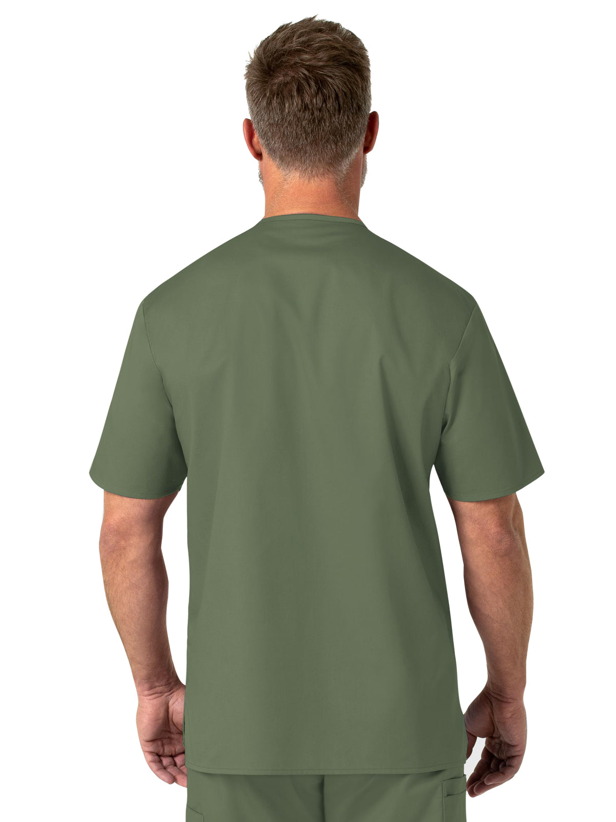 Men's Four-Pocket Modified V-Neck Top