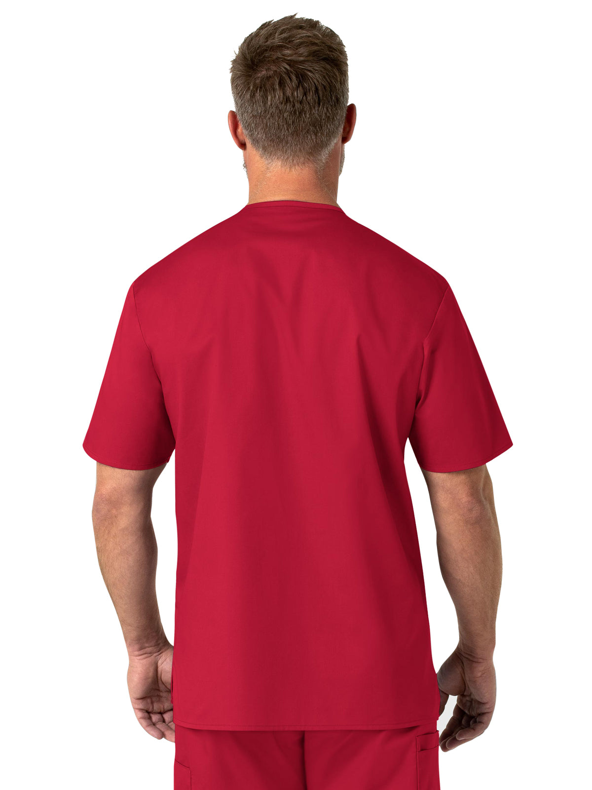 Men's Four-Pocket Modified V-Neck Top