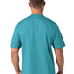 Men's Four-Pocket Modified V-Neck Top - 103 - Teal