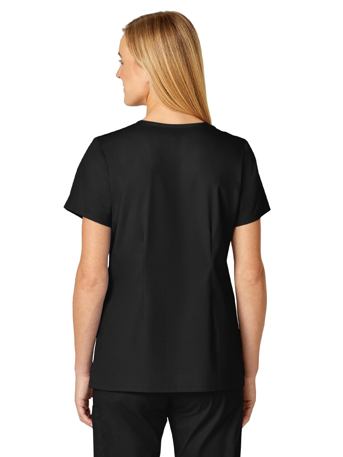 Women's Four-Pocket V-Neck Top