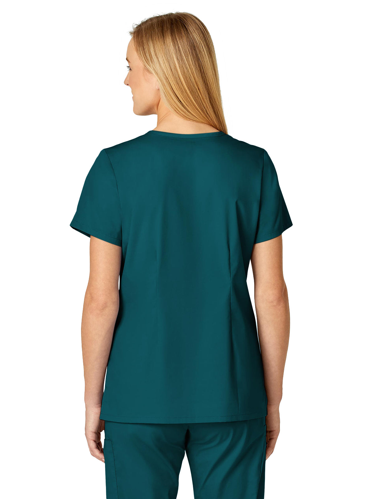 Women's Four-Pocket V-Neck Top