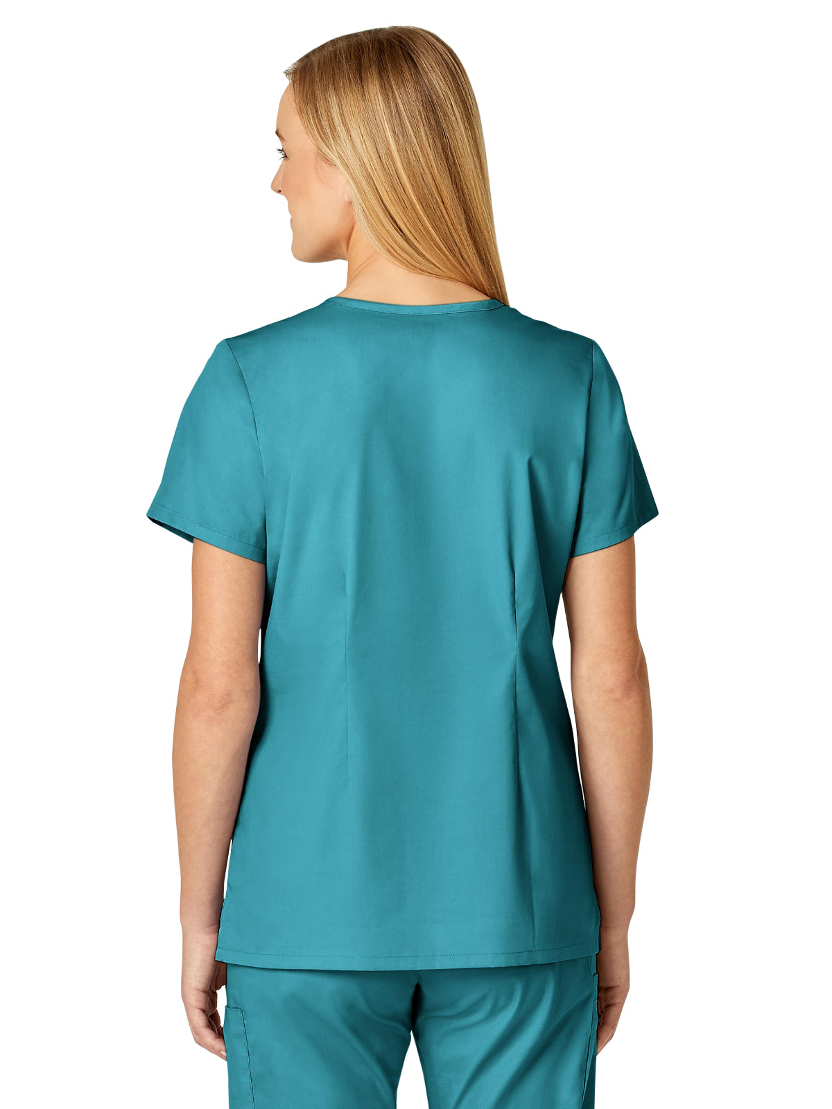 Women's Four-Pocket V-Neck Top