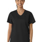 Women's Three-Pocket Curved V-Neck Top