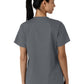 Women's Three-Pocket Curved V-Neck Top