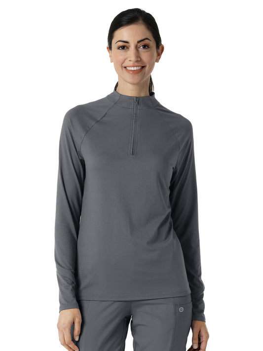 Women's Watch Window Quarter Zip Top