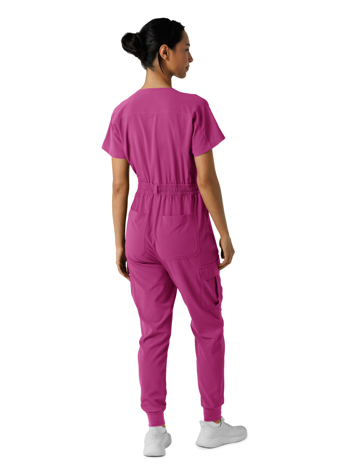 Women's Seven-Pocket Cargo Jogger Jumpsuit