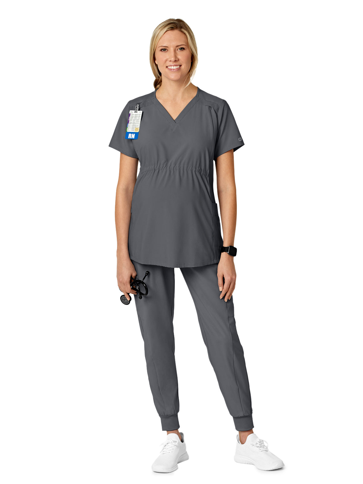 Women's Five-Pocket Maternity Top