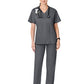 Women's Five-Pocket Pull-On Cargo Pant - 501 - Pewter
