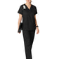 Women's Four-Pocket Flare Leg Pant - 502 - Black