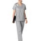Women's Four-Pocket Flare Leg Pant - 502 - Grey