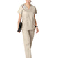 Women's Four-Pocket Flare Leg Pant - 502 - Khaki