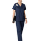 Women's Four-Pocket Flare Leg Pant - 502 - Navy