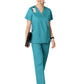 Women's Four-Pocket Flare Leg Pant - 502 - Teal
