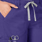 Women's Six-Pocket Straight Leg Pant - 504 - Grape