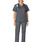 Women's Six-Pocket Straight Leg Pant - 504 - Pewter