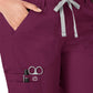 Women's Six-Pocket Straight Leg Pant - 504 - Wine