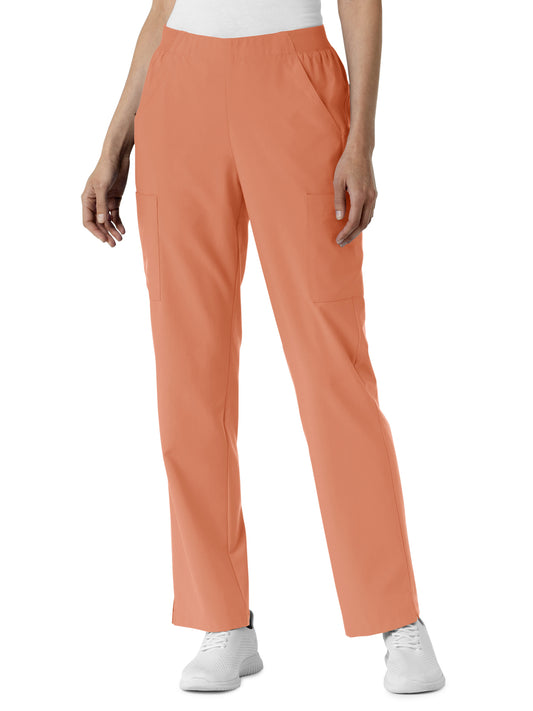 Women's Six-Pocket Cargo Utility Scrub Pant