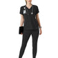 Women's Five-Pocket Athletic Track Scrub Pant