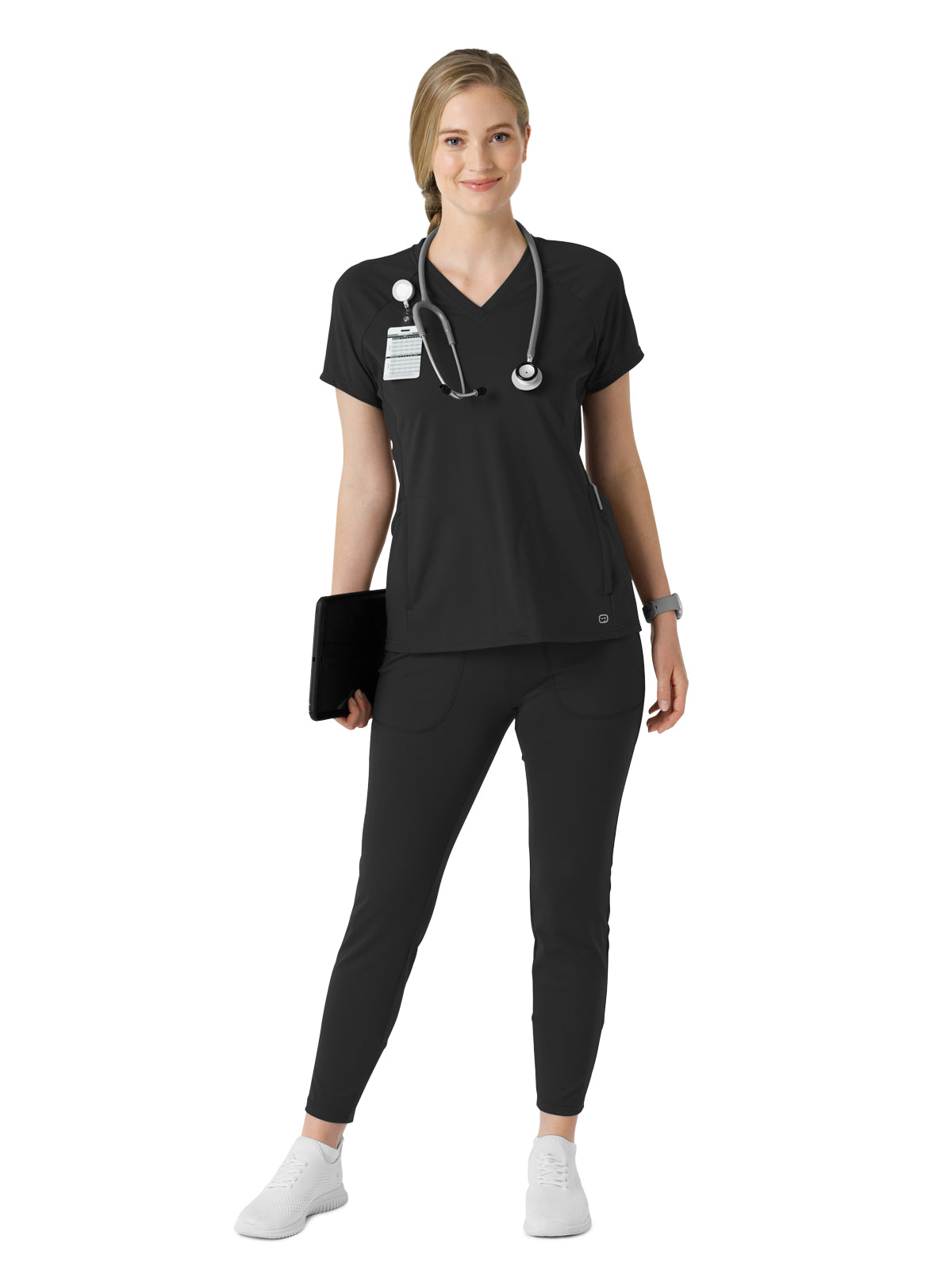 Women's Five-Pocket Athletic Track Scrub Pant