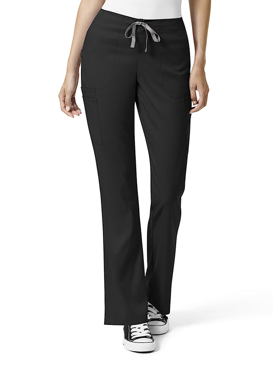 Women's Seven-Pocket Moderate Flare Leg Pant