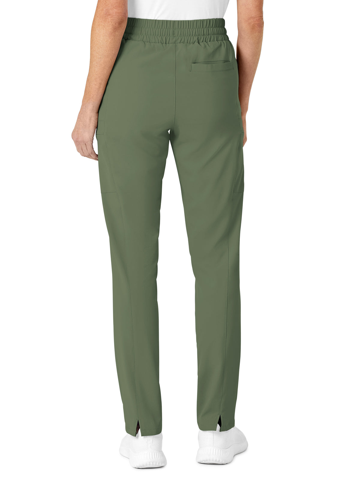 Women's Five-Pocket High Waist Slim Cargo Pant