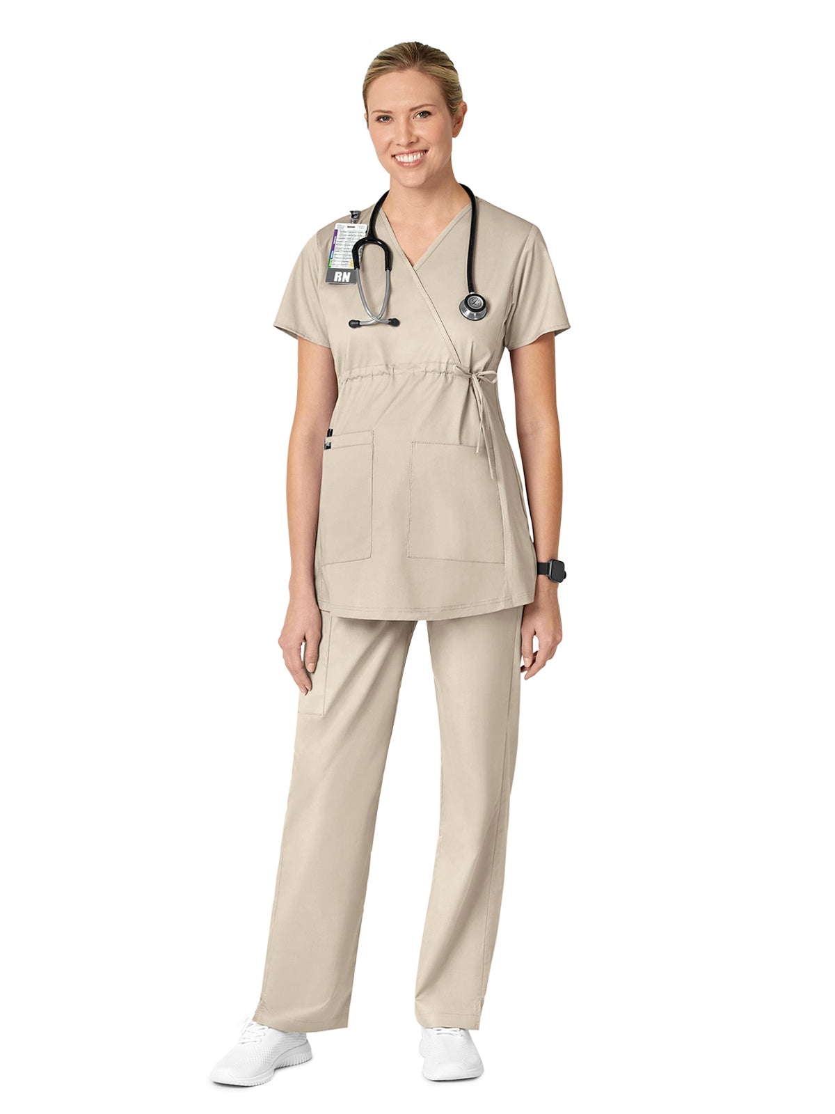 Women's Three-Pocket Maternity Cargo Pant