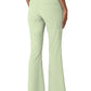 Women's Seven-Pocket Front Slit Flare Scrub Pant