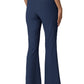 Women's Seven-Pocket Front Slit Flare Scrub Pant