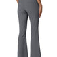 Women's Seven-Pocket Front Slit Flare Scrub Pant