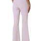 Women's Seven-Pocket Front Slit Flare Scrub Pant