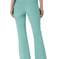 Women's Seven-Pocket Front Slit Flare Scrub Pant